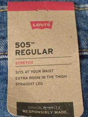 Levi's 505 Regular  Jeans - W32 L32 .